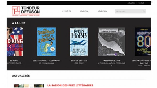 Lancement du site Tondeur Livres